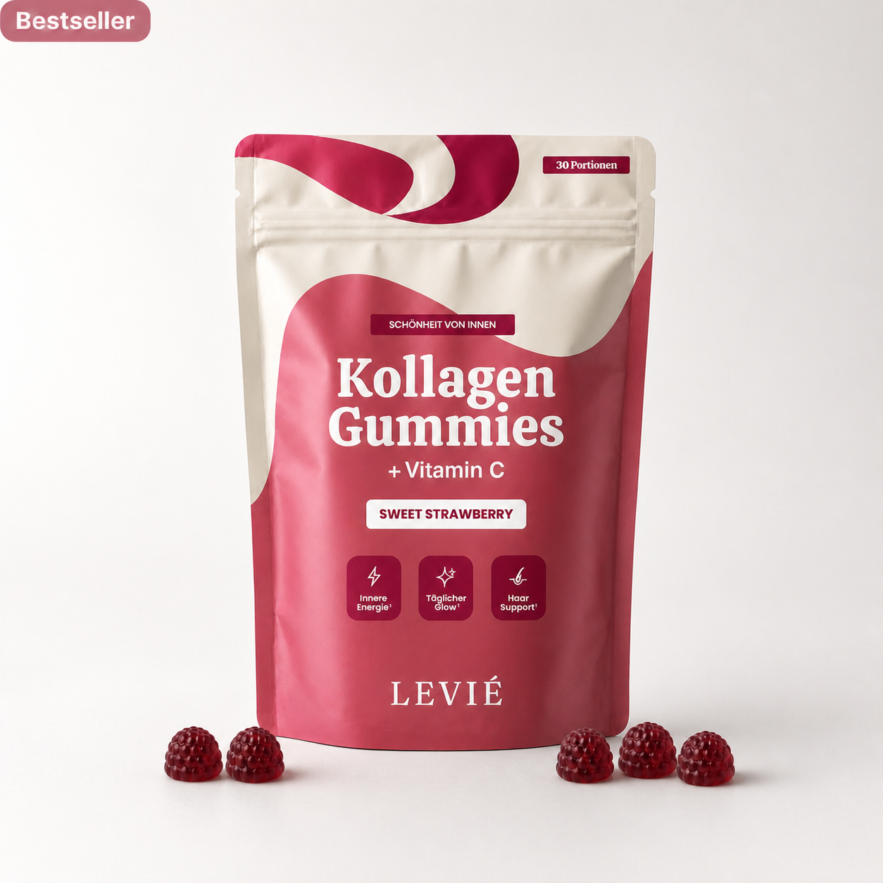 Levié Kollagen Gummies Zusatzpackung